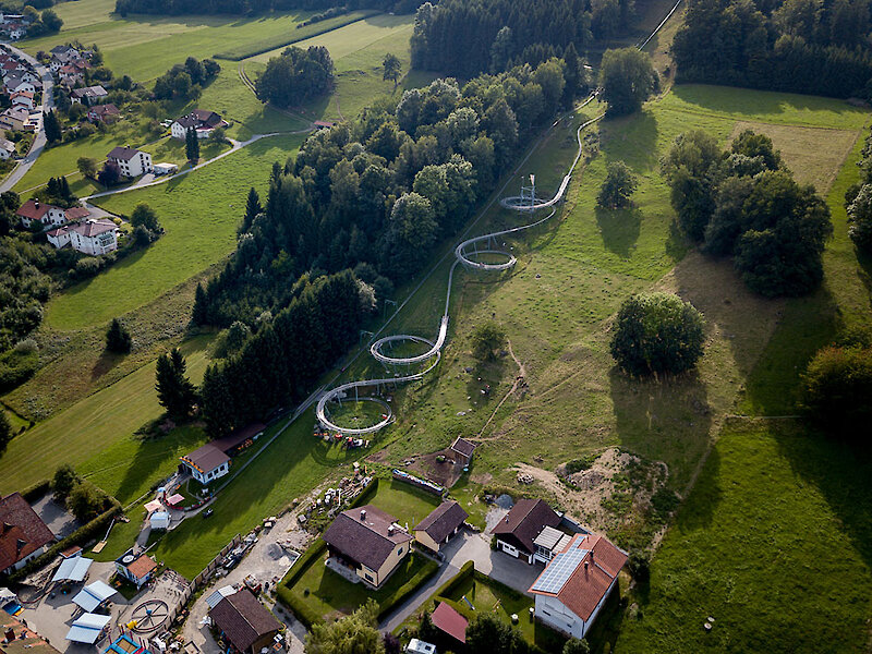 Sommerrodelbahn im Bayerischen Wald